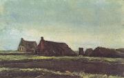 Vincent Van Gogh Farmhouses (nn04) oil painting on canvas